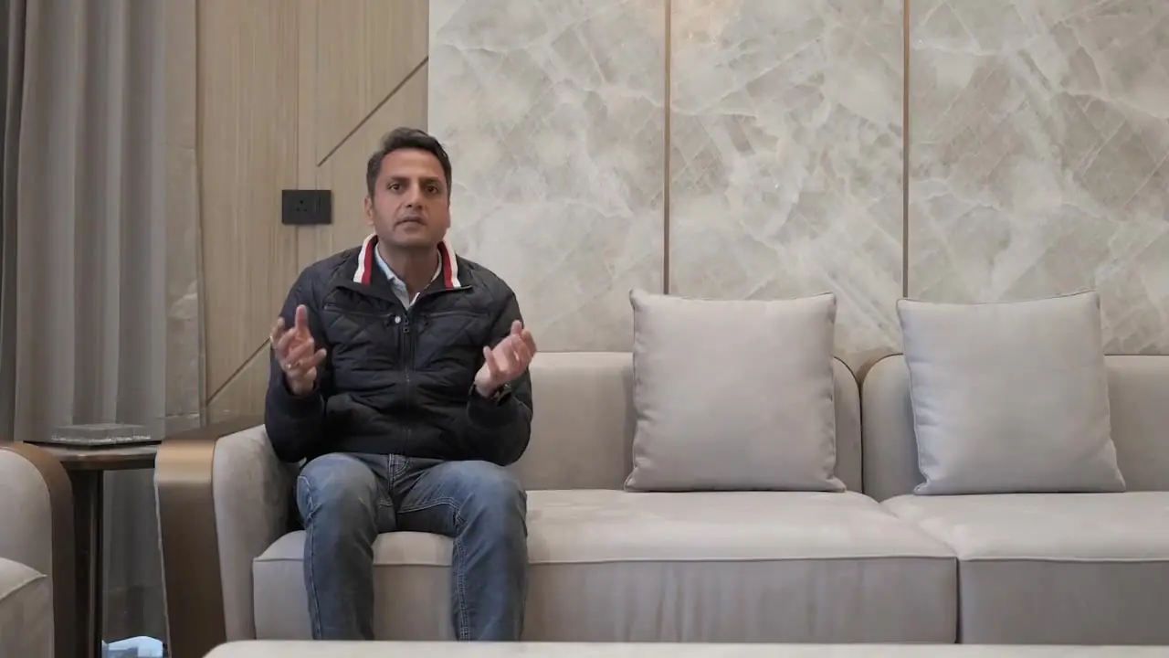Ar. Rakesh Sharma, founder of Genre of Design, at the Stacked Volumes residence