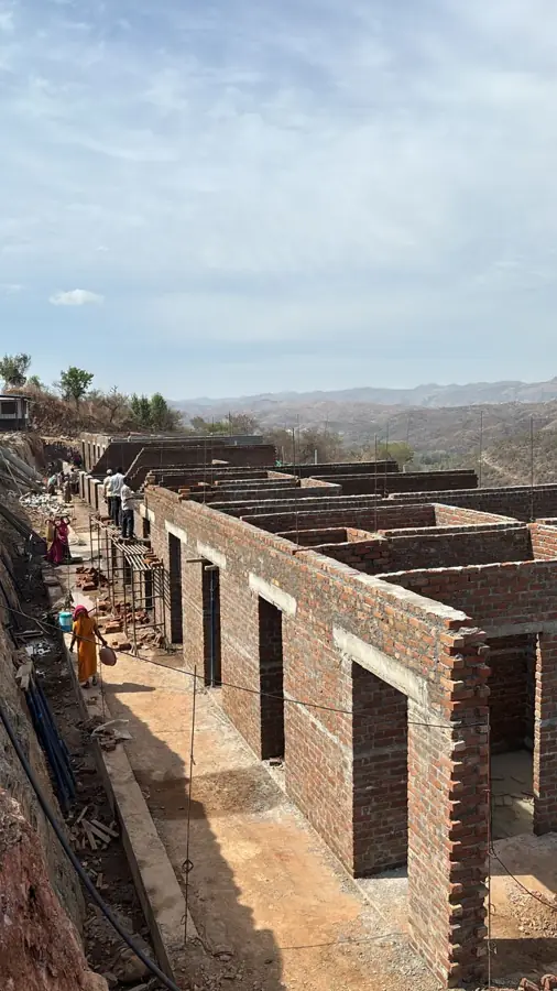 Madar Lake Resort villa walls